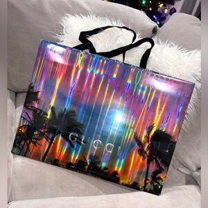 Limited Edition Gucci Shopping Bag holographic design 2019